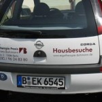 Dienstauto für Hausbesuch Dienstauto